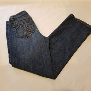 Liz Claiborne Jean's slim bootcut 6P